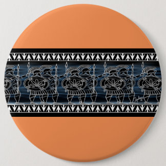 Badge Rond 15,2 Cm Greek Black Figure