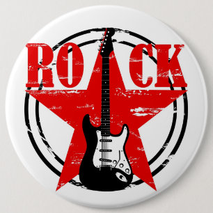 Badge Rond 15,2 Cm Grunge