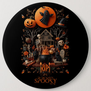Badge Rond 15,2 Cm halloween