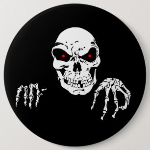 Badge Rond 15,2 Cm Halloween Colossal, Bouton rond 6 pouces