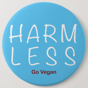 Badge Rond 15,2 Cm Harm Less