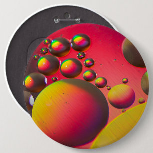 Badge Rond 15,2 Cm Huile sur l'eau