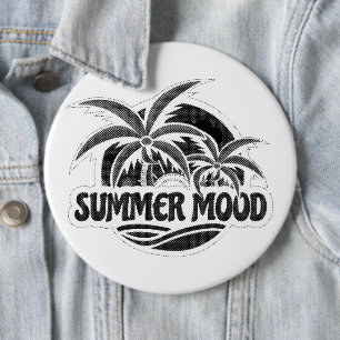 Badge Rond 15,2 Cm Humeur d'été