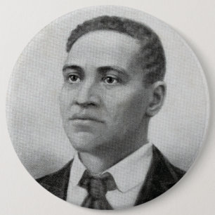Badge Rond 15,2 Cm Icônes de l'histoire noire : Crispus Attucks, Mart
