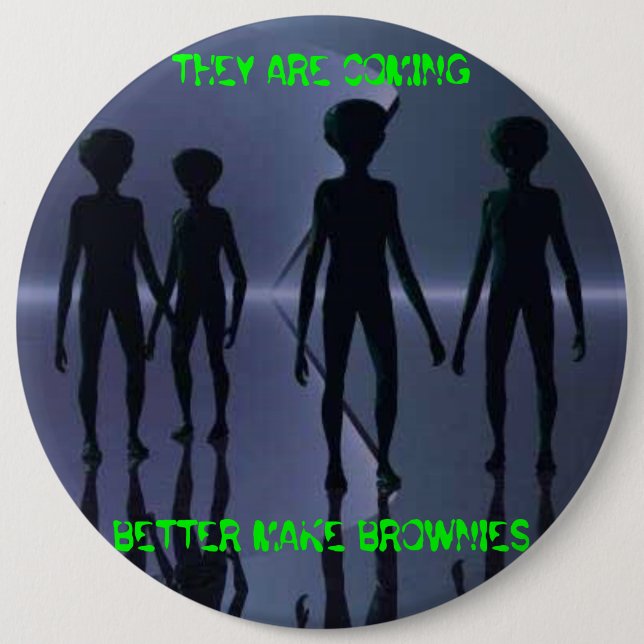 Badge Rond 15,2 Cm ILS VIENNENT -- Bouton (Devant)