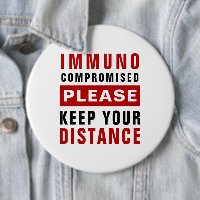 Immunodéprimé Veuillez Garder Vos Distances