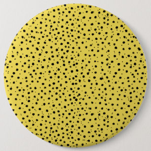 Badge Rond 15,2 Cm Impression de guépard en couleurs naturelles