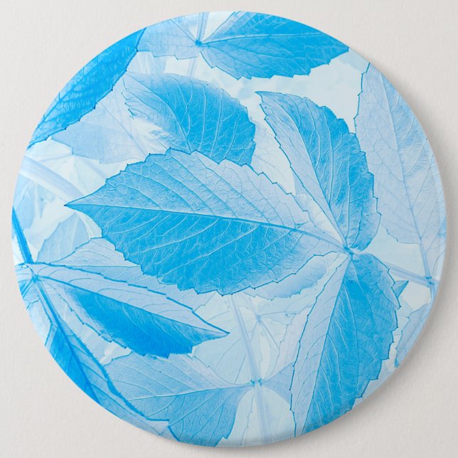 Badge Rond 15,2 Cm impression feuille (Devant)