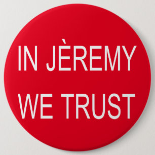 Badge Rond 15,2 Cm Insigne de Jeremy Corbyn Arsène