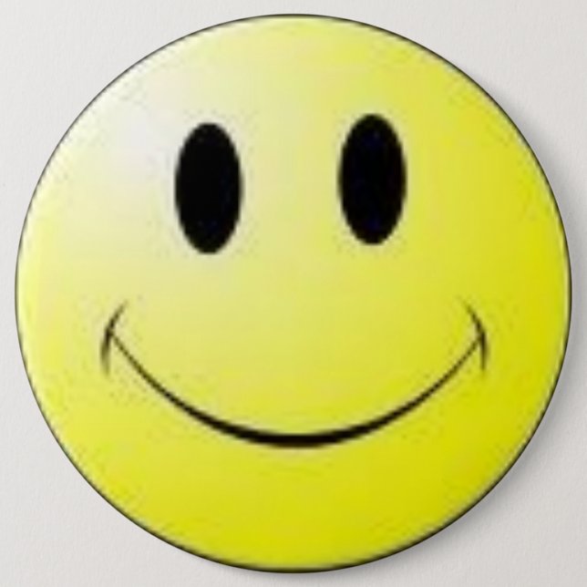 Badge Rond 15,2 Cm insigne de visage (Devant)