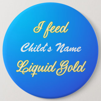 Badge Rond 15,2 Cm Insigne d'or liquide personnalisable