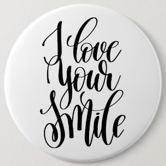 Badge Rond 15,2 Cm J'adore votre sourire