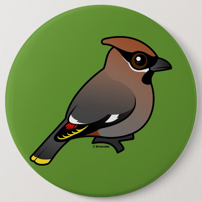Badge Rond 15,2 Cm Jaseur de Bohème (Devant)