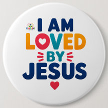JE SUIS AIMÉ PAR JÉSUS BOUTON