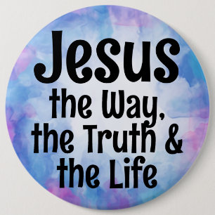 Badge Rond 15,2 Cm Jésus