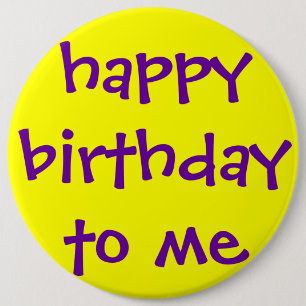 BADGE ROND 15,2 CM JEUX ANNIVERSAIRE POUR MOI