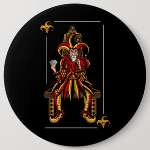 Badge Rond 15,2 Cm Jokers Wild