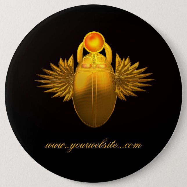 Badge Rond 15,2 Cm Kherpi Dieu du soleil levant (Devant)