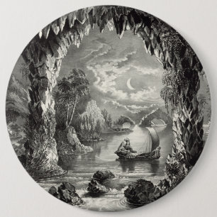 Badge Rond 15,2 Cm La grotte enchantée