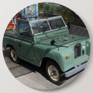 Badge Rond 15,2 Cm Land Rover Series II SWB