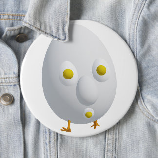 Badge Rond 15,2 Cm L'art de l'oeuf RG RA