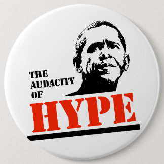 BADGE ROND 15,2 CM L'AUDACITÉ DU HYPE
