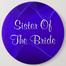 Le bleu ondule la soeur de la jeune mariée