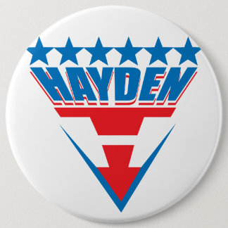 Badge Rond 15,2 Cm Le bouton de Hayden