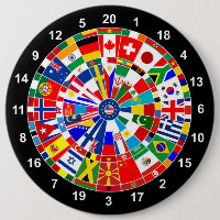 le drapeau mondial fléchettes de jeu de plateau ta
