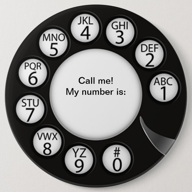 Badge Rond 15,2 Cm Les OPUS appellent l'homme ! (Devant)