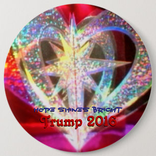 Badge Rond 15,2 Cm L'espoir brille lumineux