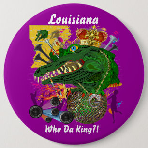 Badge Rond 15,2 Cm L'événement de carnaval de mardi gras regardent