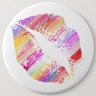 Badge Rond 15,2 Cm Lèvres élégantes #10