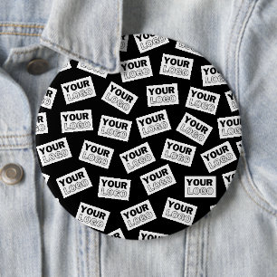 Badge Rond 15,2 Cm Logo ou photo placés aléatoirement