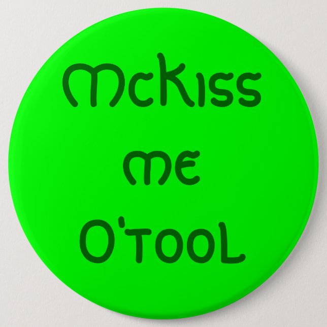 Badge Rond 15,2 Cm meO'tool de McKiss (Devant)