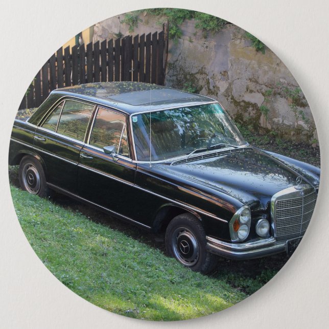 Badge Rond 15,2 Cm Mercedes 280SE W108 (Devant)