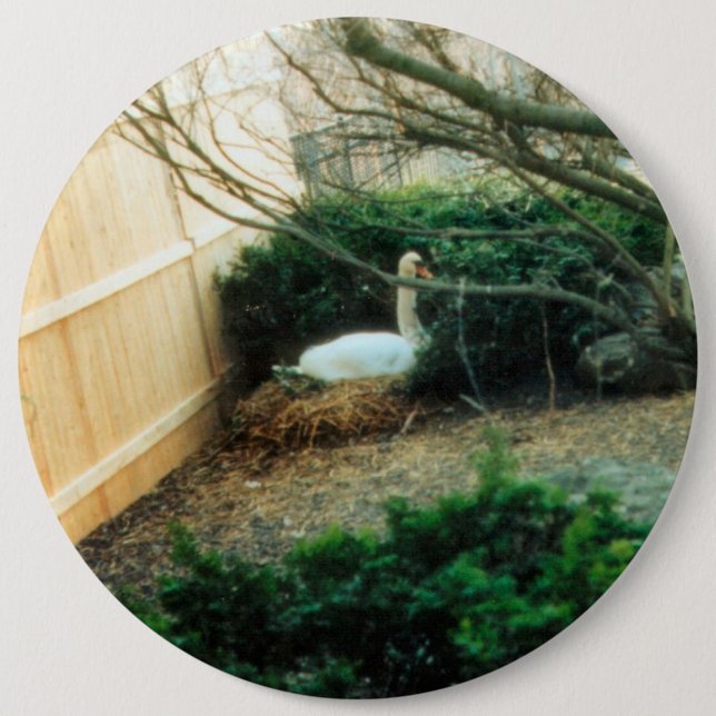 Badge Rond 15,2 Cm Mère attendue (Devant)