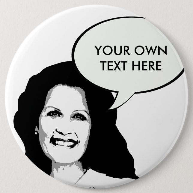Badge Rond 15,2 Cm Michelle Bachman (Devant)