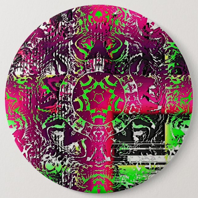 Badge Rond 15,2 Cm Mon Nom N'Est Pas Donna (Devant)