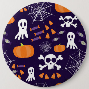 Badge Rond 15,2 Cm Motif d'Halloween amusant