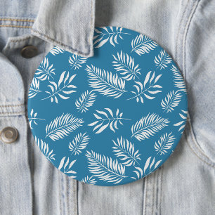 Badge Rond 15,2 Cm Motif feuille 13