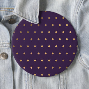 Badge Rond 15,2 Cm Motif Points 18