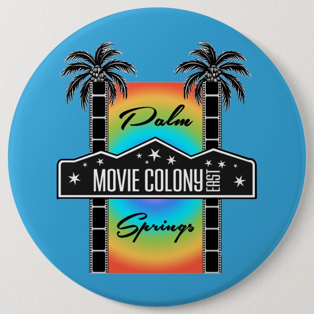 BADGE ROND 15,2 CM MOVIE COLONY EST (Devant)