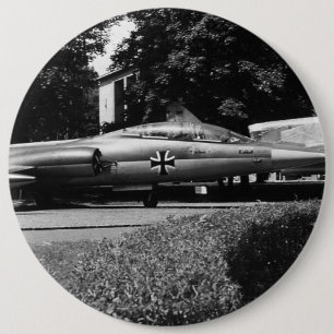 Badge Rond 15,2 Cm Musée allemand de Munich en Allemagne vintage star