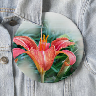 Badge Rond 15,2 Cm nénuphar