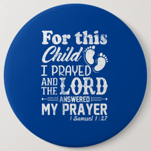 Badge Rond 15,2 Cm Nouveau papa, nouvelle maman