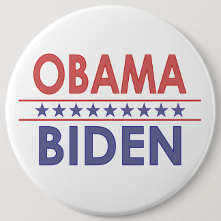Badge Rond 15,2 Cm Obama-Biden