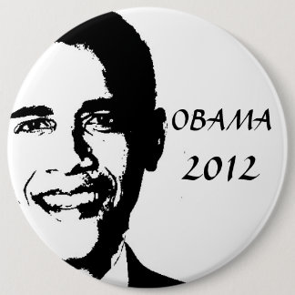 Badge Rond 15,2 Cm Obama pour 2012