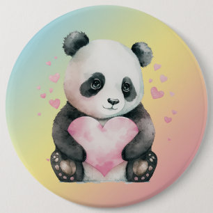 Badge Rond 15,2 Cm Pandabear