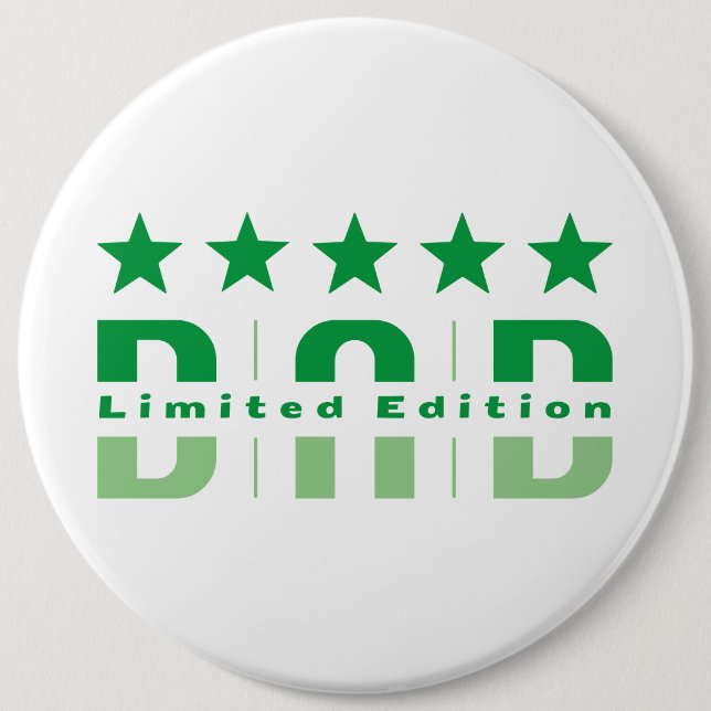Badge Rond 15,2 Cm Papa Limited Edition (Devant)